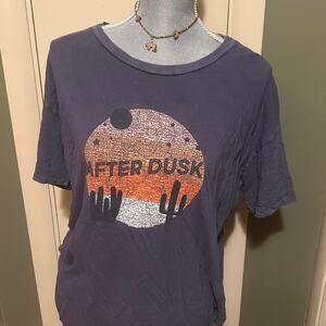 Aerie oversized after dusk top